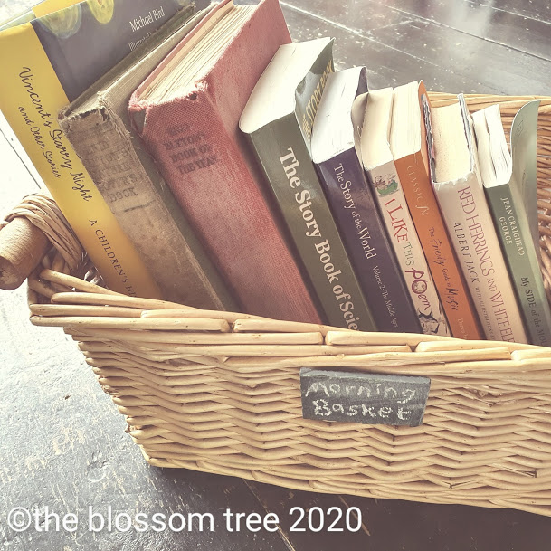 morning basket storage idea